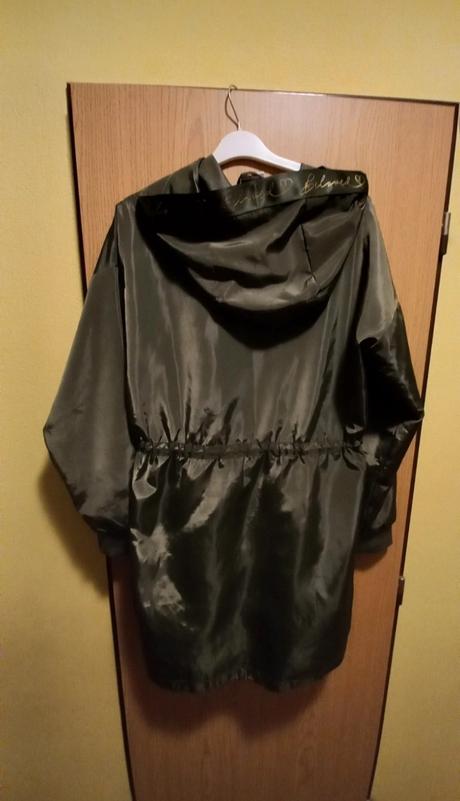 Olivová prechodná bunda l/xl ako nová, pepco,xl