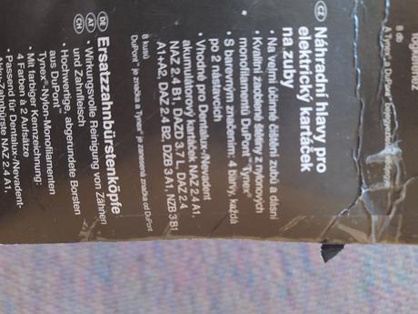 Náhradné hlavice na kefky, 