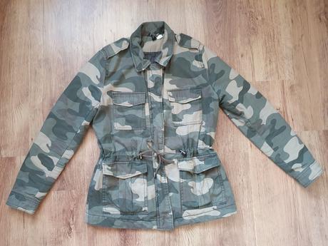 Dámska maskáčová bunda h&m, h&m,36
