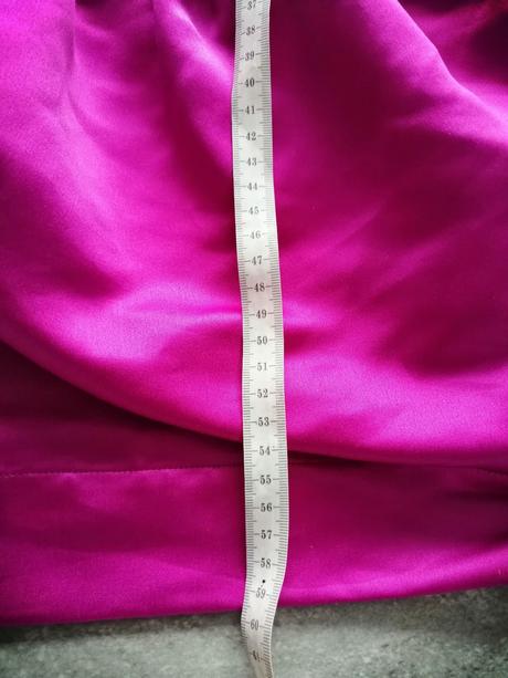 Sýtoružový saténový top top shop v40 "magenta", topshop,40
