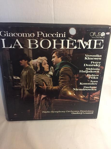 2lp giacomo puccini la bohéme,