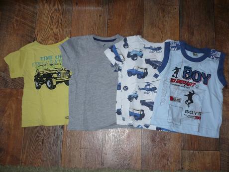Balík leto 98 chlapec trička kratase, 86–98