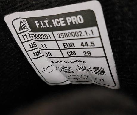 Panske ladove korcule k2 fit pro vd29cm, 44