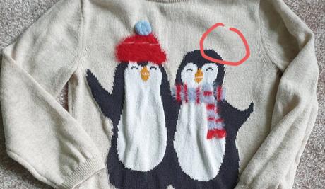 Vianočný svetrík h&m, h&m,92