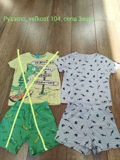 Chlapčenské oblečenie veľkosť 104, 104