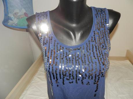 Tielko s flitrami l, l