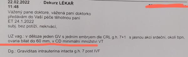 Sú moje výsledky po IVF v poriadku?