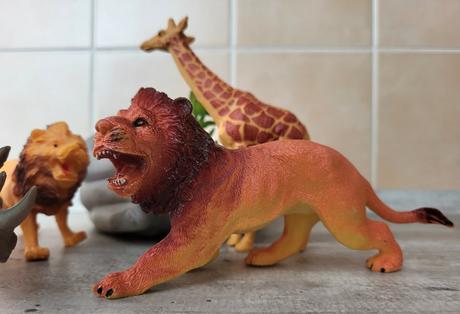 Safari zvieratá - 4 väčšie kusy, 