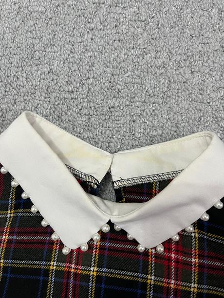 Károvaná blúzka, s