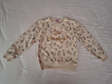 Zvieratkova mikinka s flitrovym nápisom, dopodopo,104