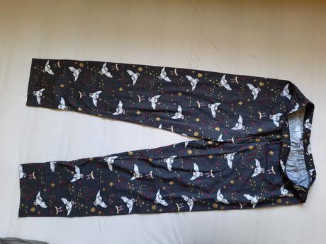 Spodné pyžamo nohavice tepláky potter sova 146, primark,146