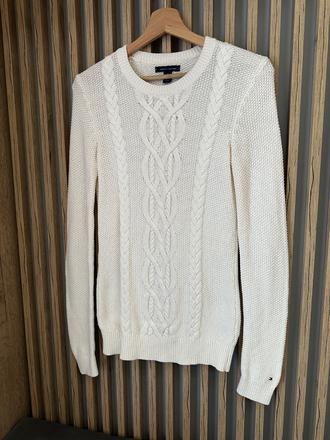 Pletený th pulover, tommy hilfiger,xs