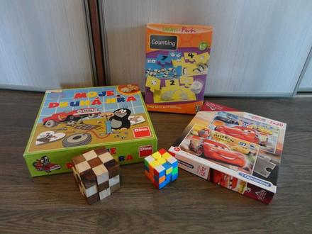 Hračky a hry 1+1 - interaktívne, logické,