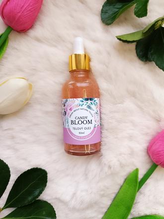 Telový olej candy bloom - 50ml/60ml, 