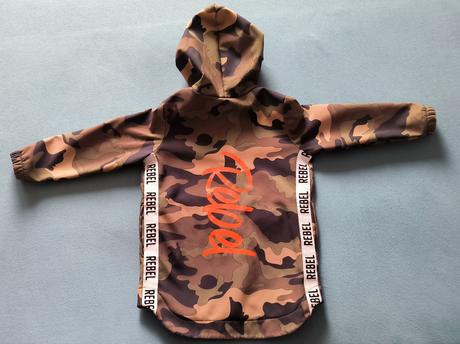 Rebel softshellová bunda, rebel kids,110