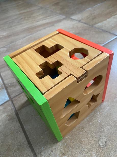 Drevená edukačná hračka, 