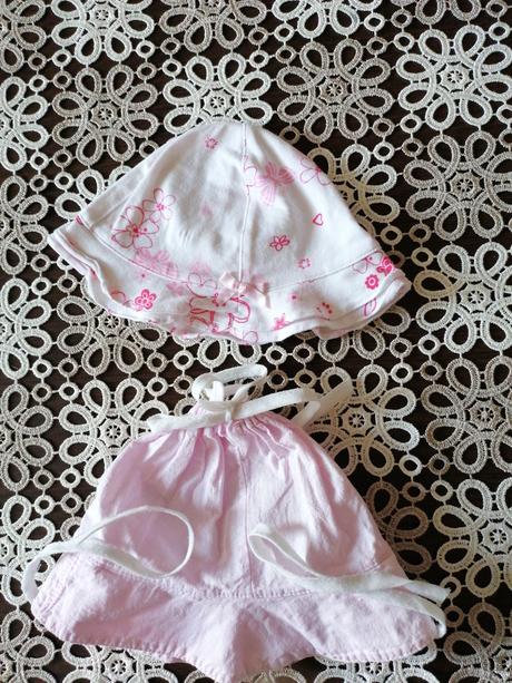 Baby klobúčiky 6-9m 2ks, 74