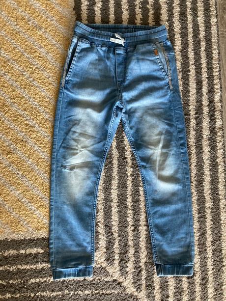 Jogger denim rifle, h&m,140