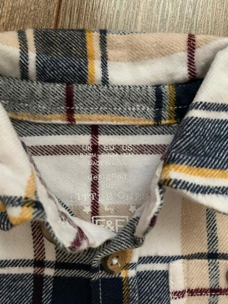 Košeľa flanelová, f&f,74