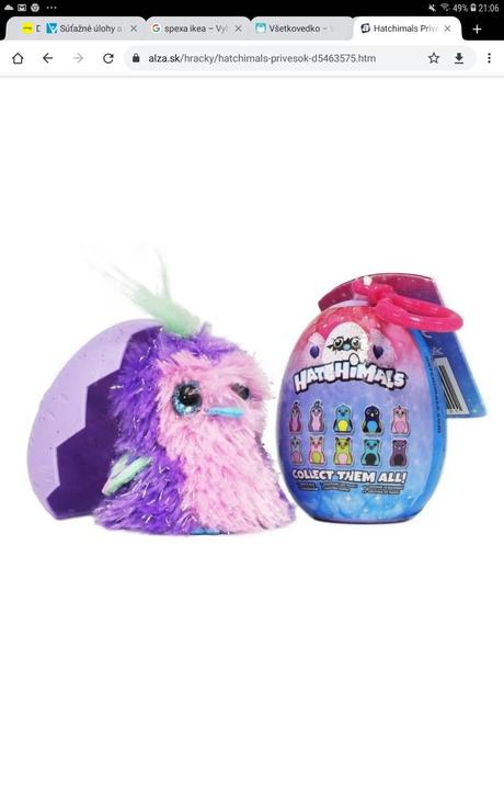 Hatchimals surprise interaktívne dvojčatá žirafky,