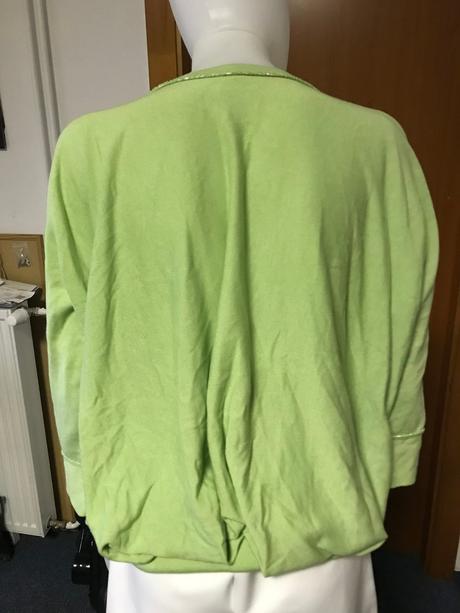 Tenký sveter so striebornými lemami, uni,