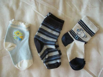 Ponožky v dobrom stave-cena spolu, 19