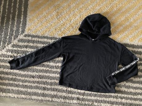 Zateplená crop mikinka 146/152, c&a,146