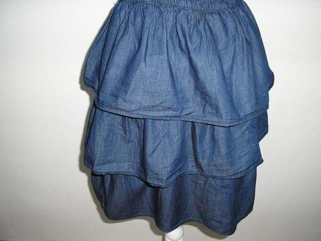 Šaty rifľové  872, s