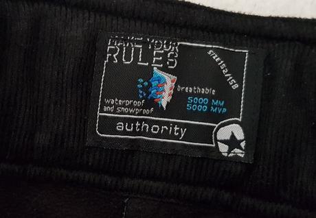 Softshell vyteplene nohavice authority v. 152-158, authority,152