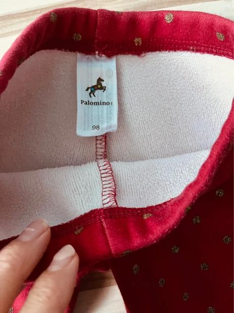 Veľ. 98 zn. c&a barančekom zateplené legíny, c&a,98