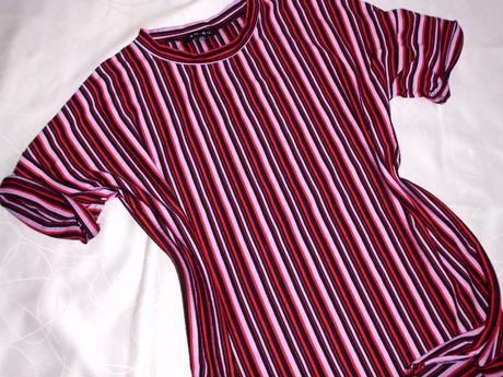 Tunika-šaty pásik l-xl, amisu,xl