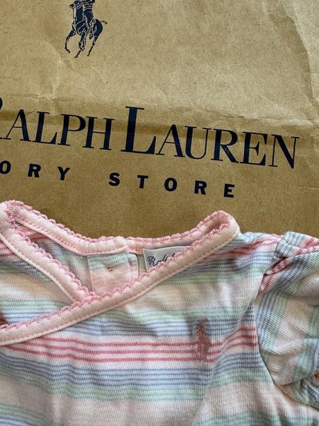 Ralph lauren dievcenske saty na 3mesiace, ralph lauren,62
