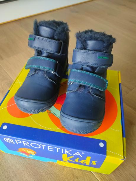 Zimné kožené topánky pre chlapca protetika, protetika,24