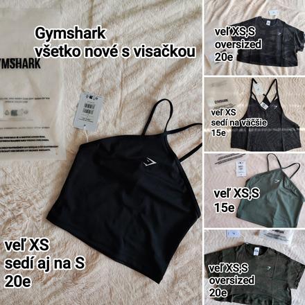 Gymshark oblečenie xs,s nové, s / xs