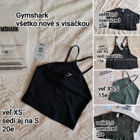 Gymshark oblečenie xs,s nové, s / xs