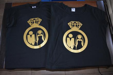 Tričká pre novomanželov, 4xl - xxxl