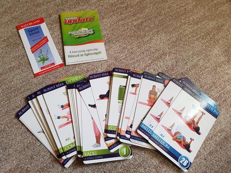 Rubint réka otthoni edzésprogram kártyák,