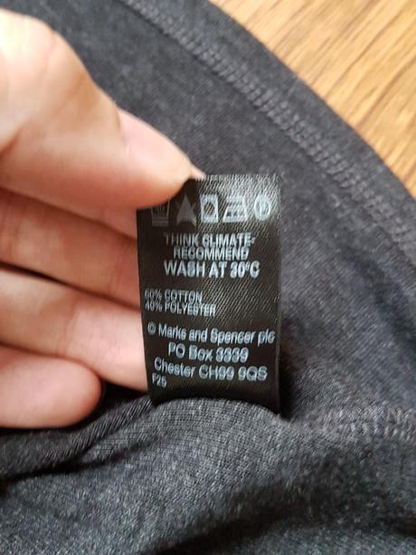 Tmavošedý top zn.marks & spencer vel.40, marks & spencer,40