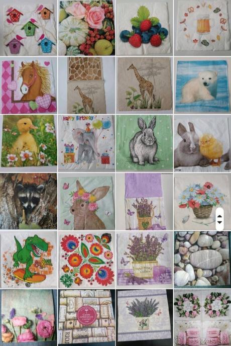 Servítky obrúsky 150ks, 