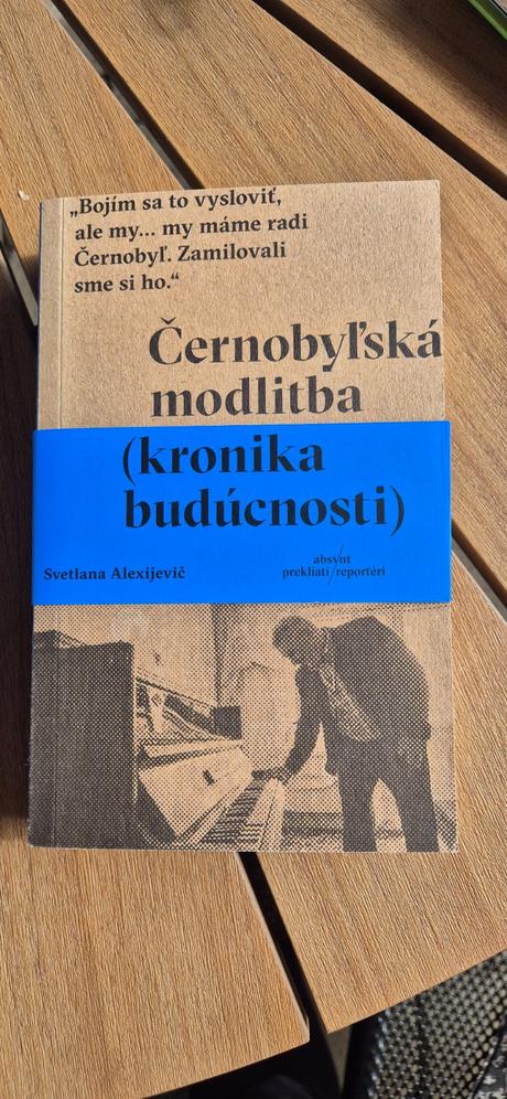 Kniha černobylská modlitba,