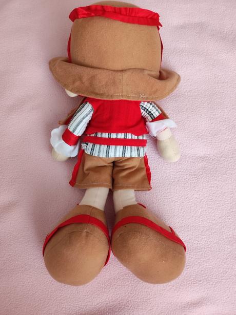 Látková bábika - kovboj, 