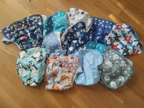 Kapsové nohavičky, vkladačky -viac ako 120ks, 