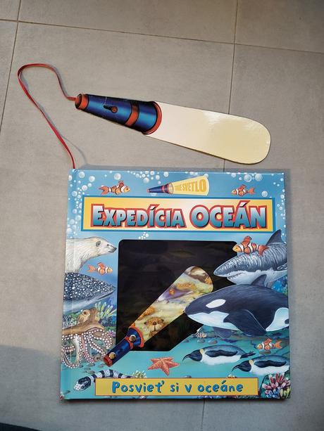 Expedícia oceán - kniha s papierovou lupou, 