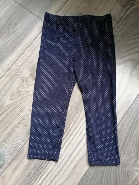 Legíny s bodkami, h&m,116
