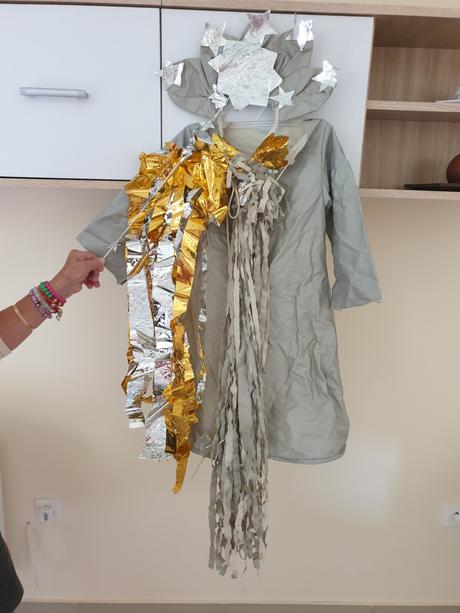 Karnevalová maska - hviezdička,