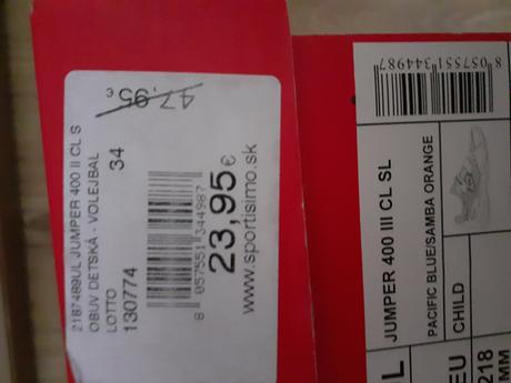 Tenisky lotto 34, lotto,34