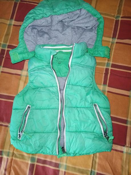 Zateplena vesta, h&m,104