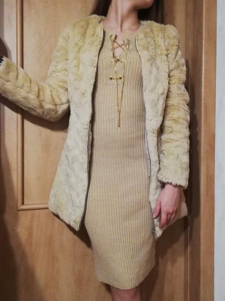 Dámsky kožúšok xs, f&f,xs