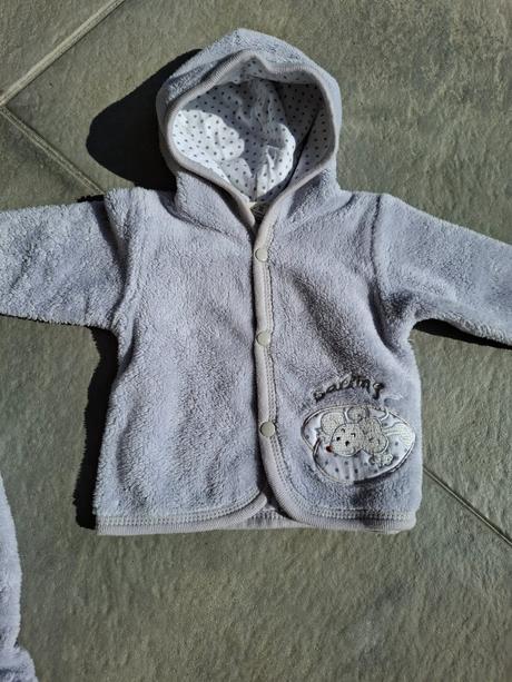 Teplé polodupačky +mikina 56 súprava, richelieu,56