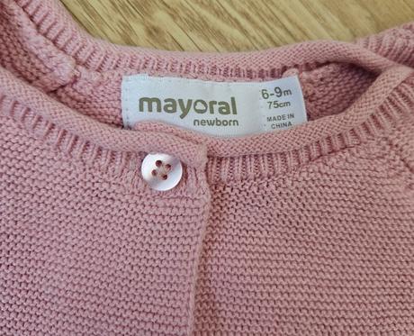 Mayoral svetrík pre bábätko 6-9 mes, mayoral,74